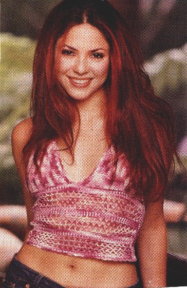 Click for website - before she became a Britney clone